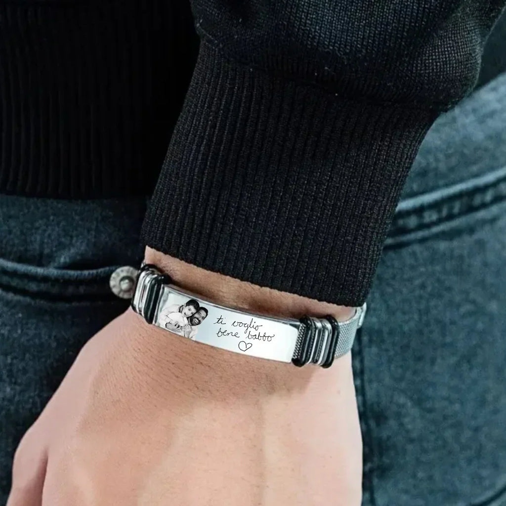 bracciali personalizzati con incisioni laser