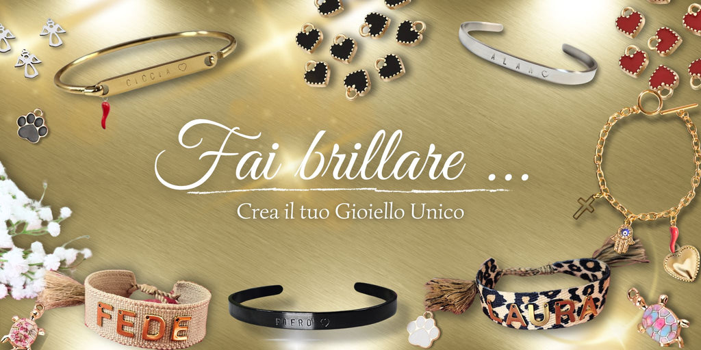 Gioielli per regalo personalizzati con nome, frase o data, yennyslau store