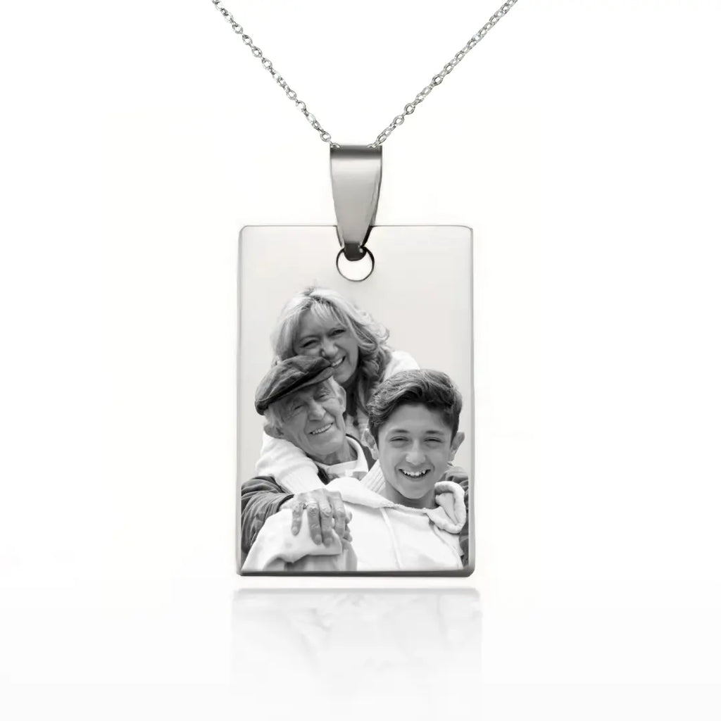 collana in acciaio inox regalo personalizzato