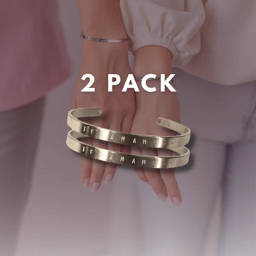 due bracciali in acciaio inox colore  argento idea regalo per coppia