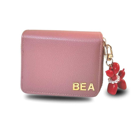 Portafoglio Donna Rossa Vecchio Personalizzato con Nome in Oro | Eleganza e Funzionalità gioiello personalizzato - Yennyslau Store