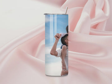 bicchiere termico tumbler personalizzato con foto panoramica, yennyslau store